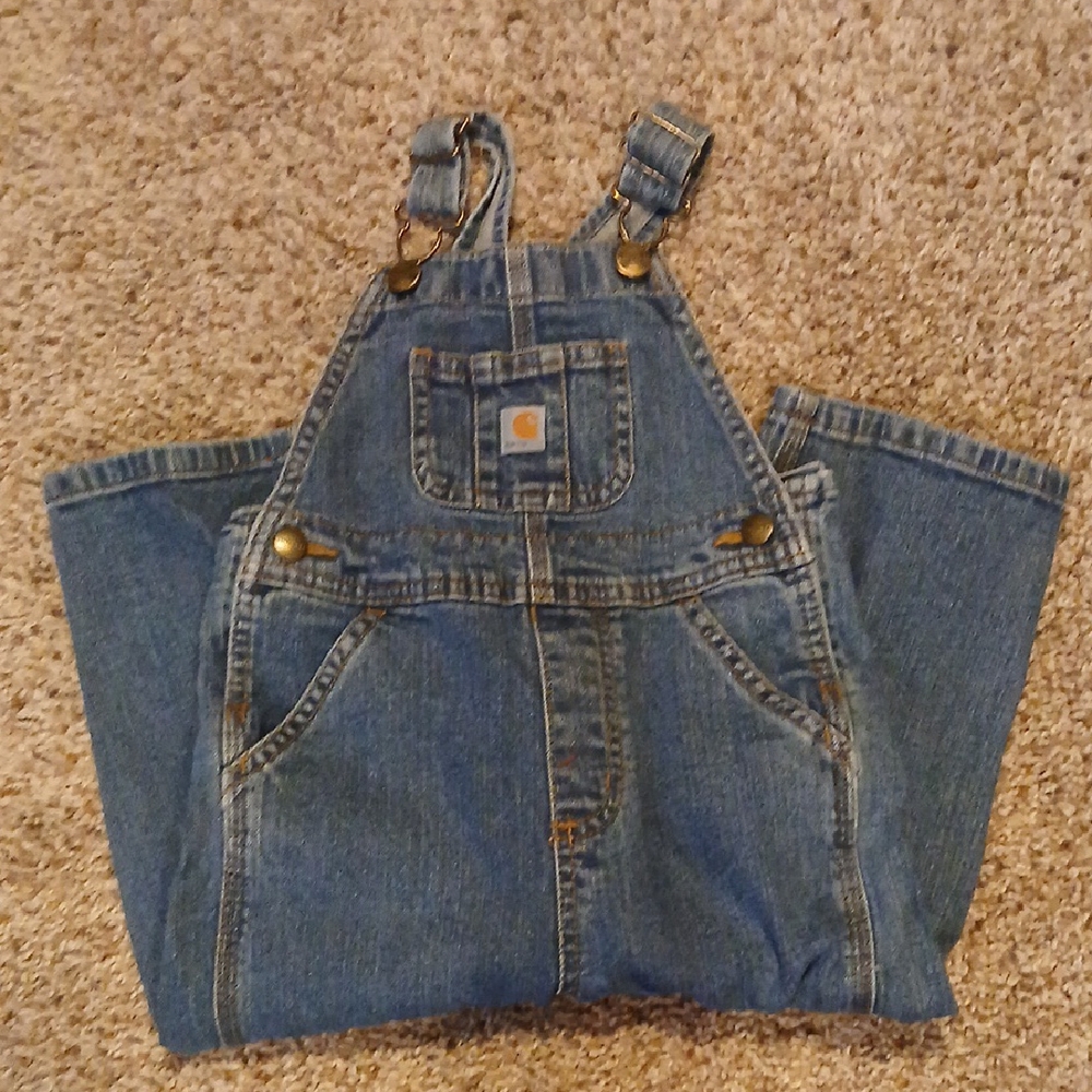 Carhartt Classic Blue Denim Overalls